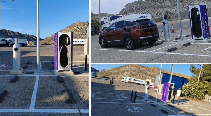 Punto de recarga para coches eléctricos Hotel Pepa